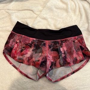 Pink Lululemon shorts